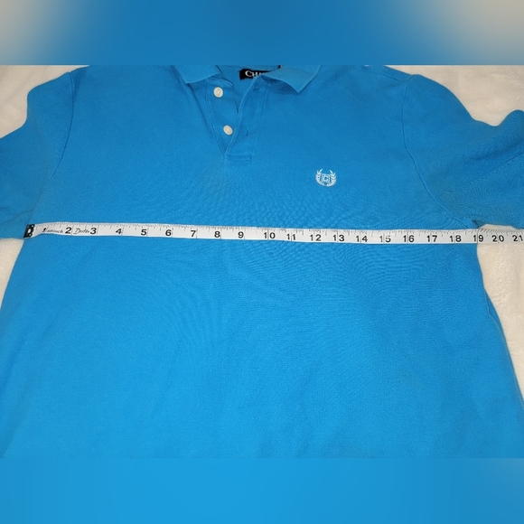 Chaps Blue Polo Shirt Timeless Style - Picture 7 of 8